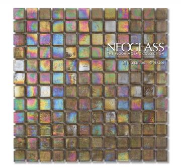 Sicis NeoGlass Iridescent Cubes Satin 210.5