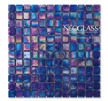 Sicis NeoGlass Iridescent Cubes Silk 219