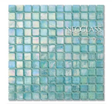 Sicis NeoGlass Iridescent Cubes Organza 242