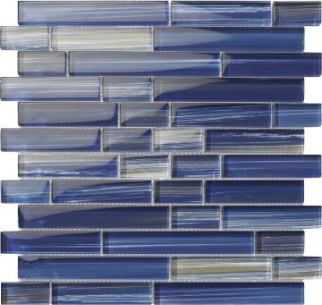 Alttoglass Hawai Blue Brick Glass Tile