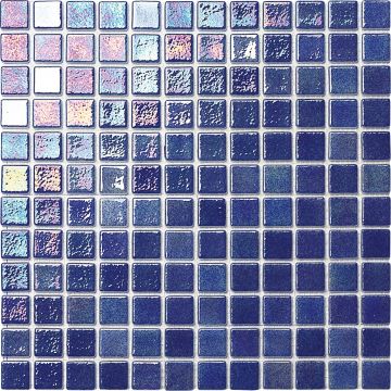 Alttoglass Iris Dark 1" x 1" Glass Tile