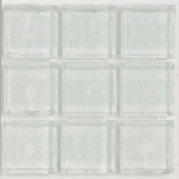 Huron Diamond Clear Glass Tile