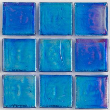 Huron Tanzanite Iridescent Glass Tile