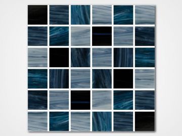 Aquabella North Seas Polar 1x1 Glass Tile