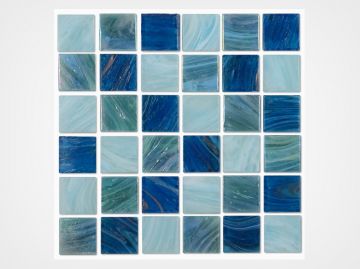Aquabella North Seas Celtic 1x1 Glass Tile