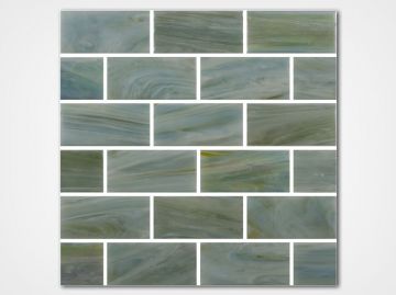 Aquabella North Seas Caspian 1x2 Glass Tile