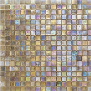 Sicis Glimmer Peach 144, 5/8" x 5/8"- Glass Tile