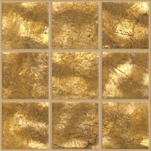 Trend Corrugated Yellow Gold 045