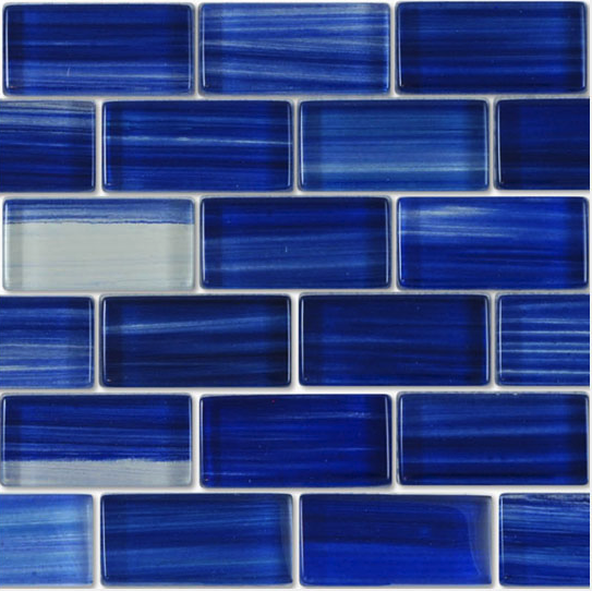 Swim Paradise 1x1 Glass Mosaic