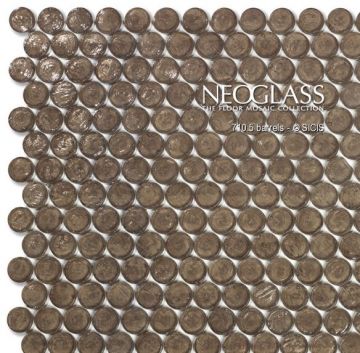 Sicis NeoGlass Translucent Barrels Satin 710.5