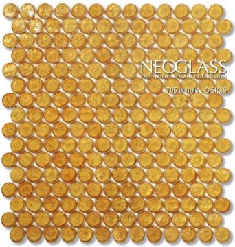 Sicis NeoGlass Translucent Barrels Hemp 705