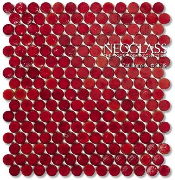 Sicis NeoGlass Translucent Barrels Wool 740