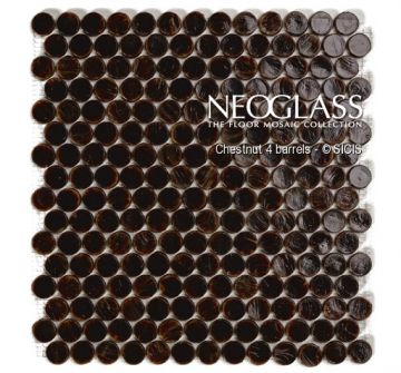 Sicis NeoGlass Murano Barrels Chestnut 4