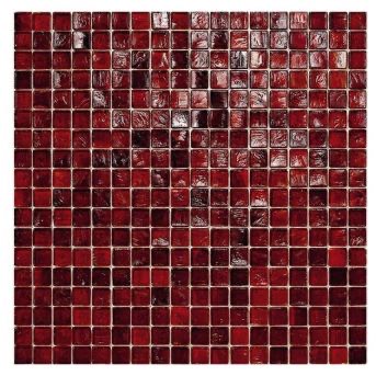 Sicis Waterglass Rootbeer 28, 5/8" x 5/8"- Glass Tile